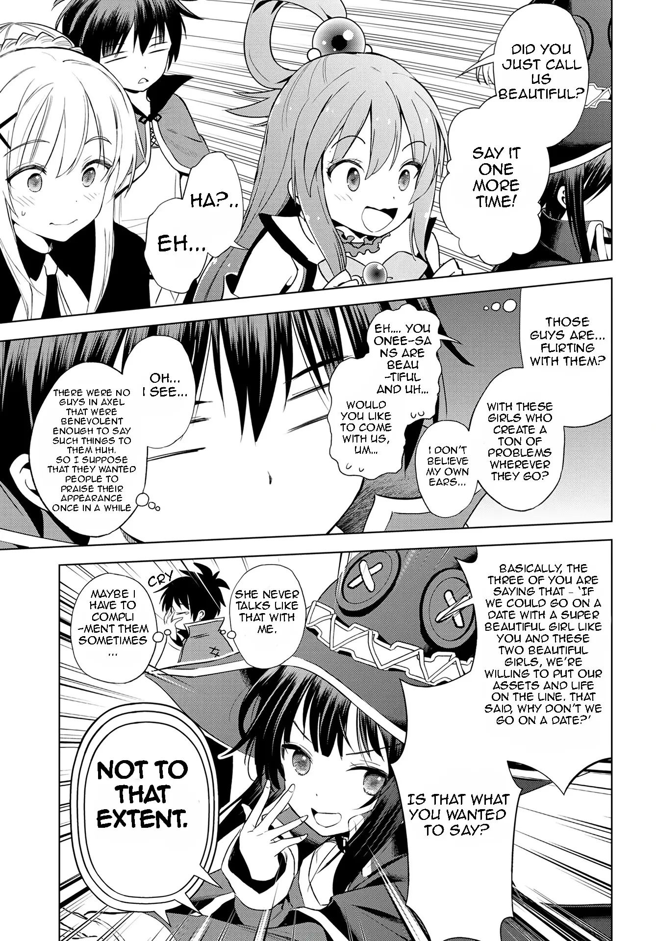 Kono Subarashii Sekai ni Shukufuku o! Chapter 107 - page 8