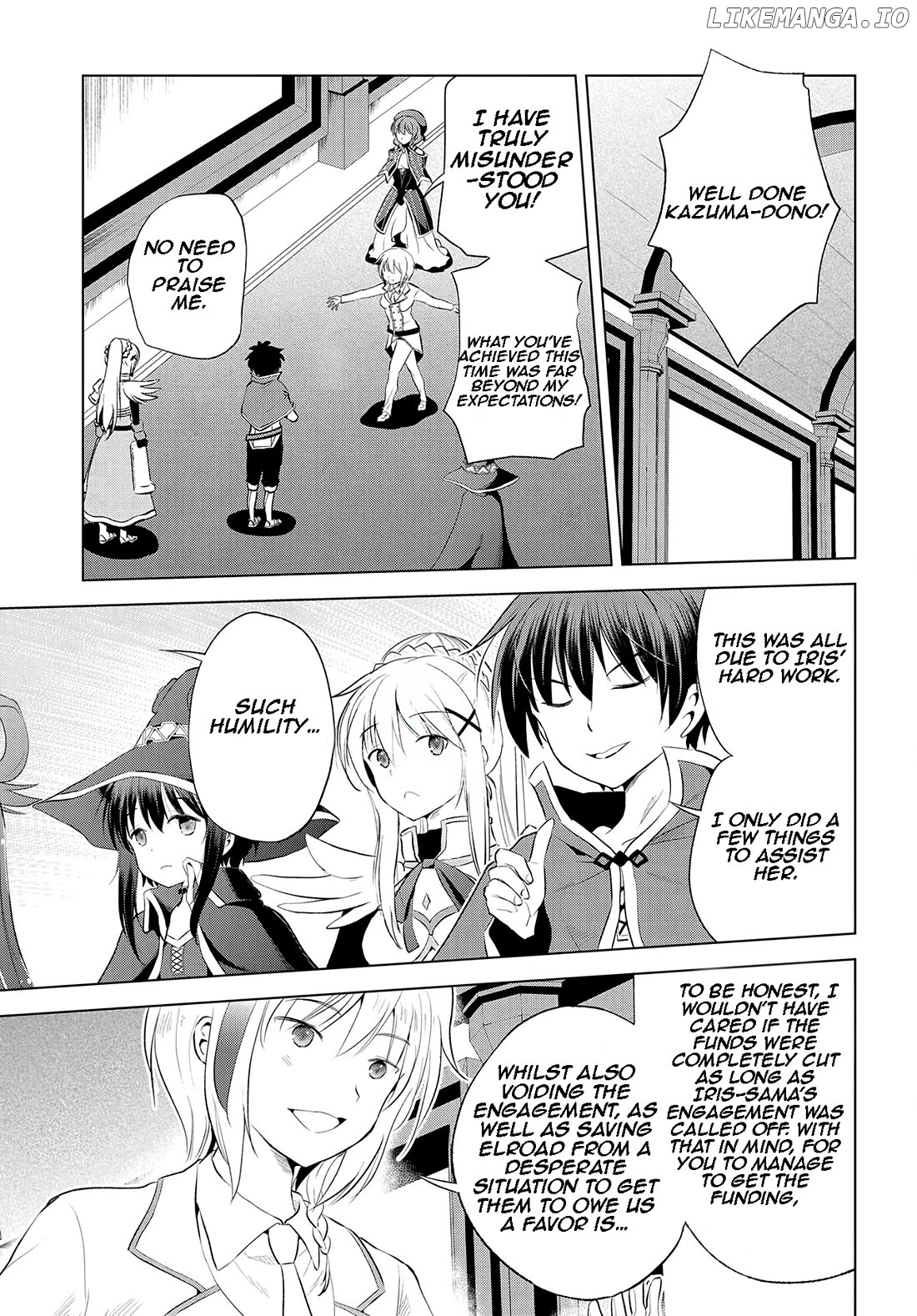 Kono Subarashii Sekai ni Shukufuku o! Chapter 117 - page 4