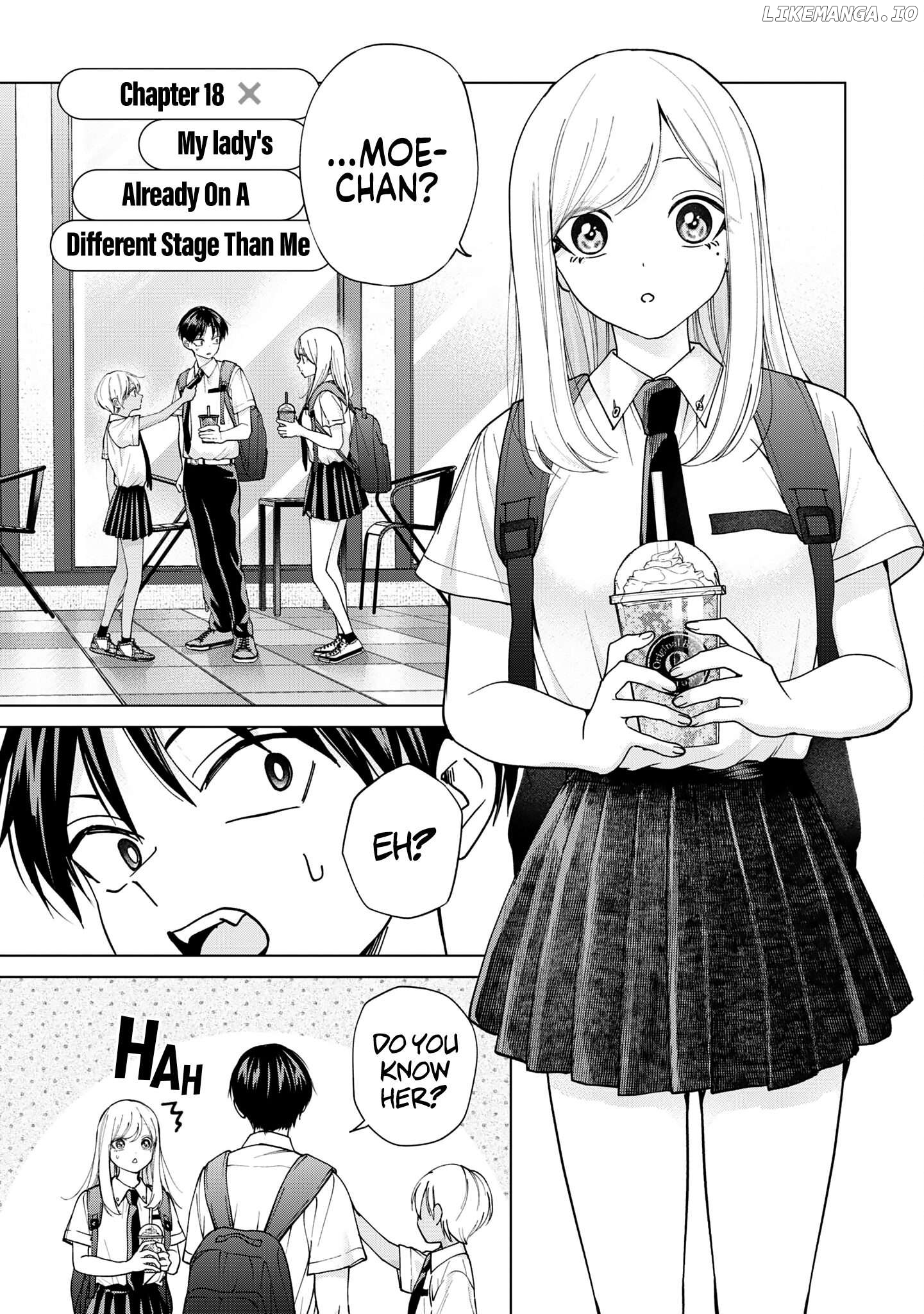 Kusunoki-San Failed To Debut In High School Chapter 18 - page 1