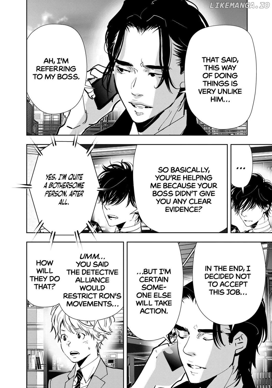 Kamonohashi Ron no Kindan Suiri Chapter 134 - page 6