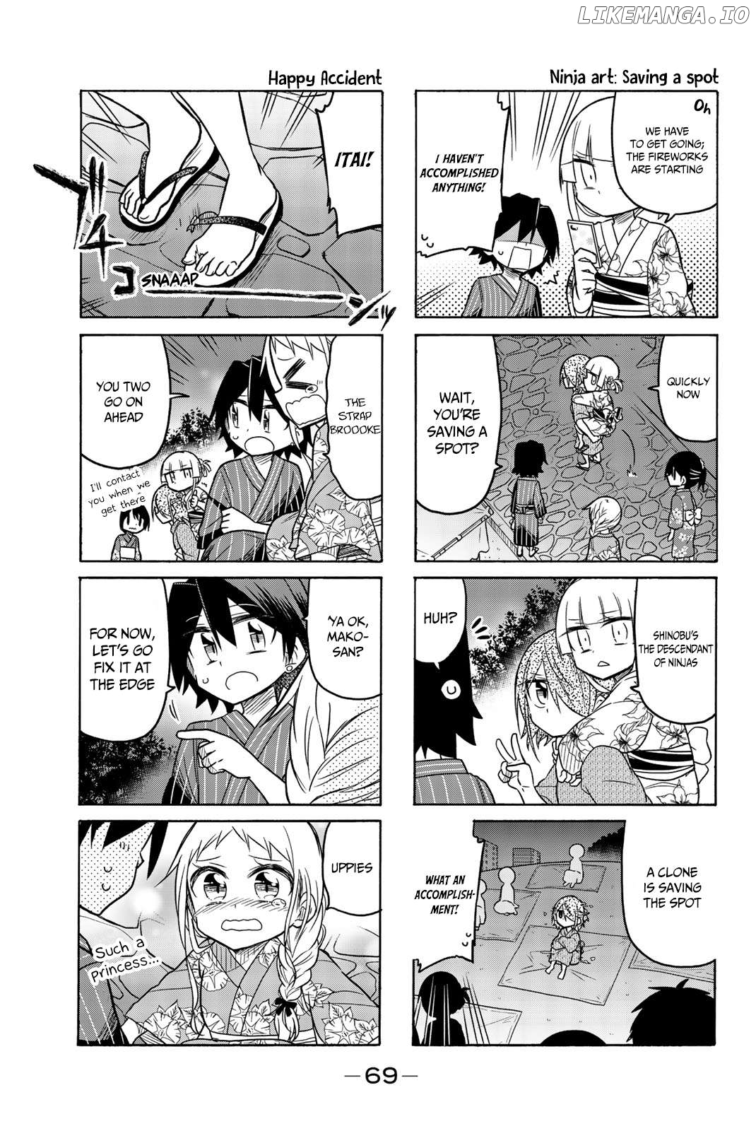 Mako-san Wa Shindemo Jiritsu Shinai Chapter 54 - page 4