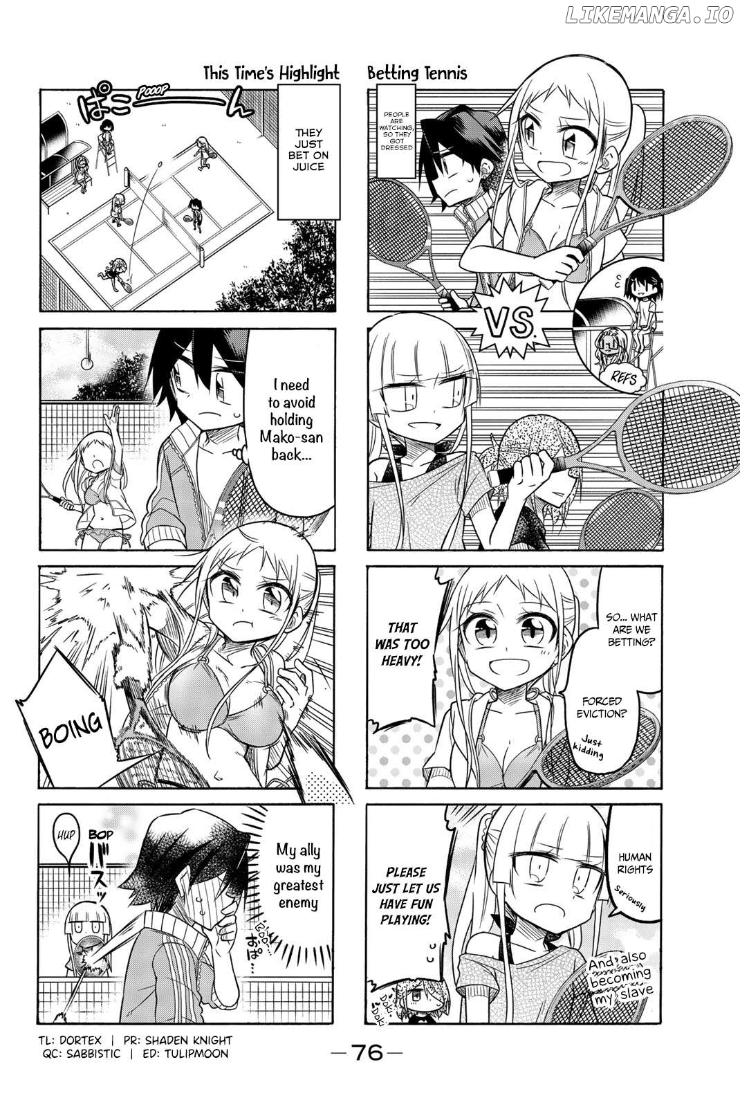 Mako-san Wa Shindemo Jiritsu Shinai Chapter 55 - page 3