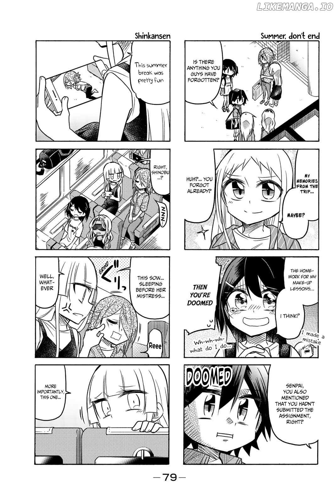 Mako-san Wa Shindemo Jiritsu Shinai Chapter 55 - page 6