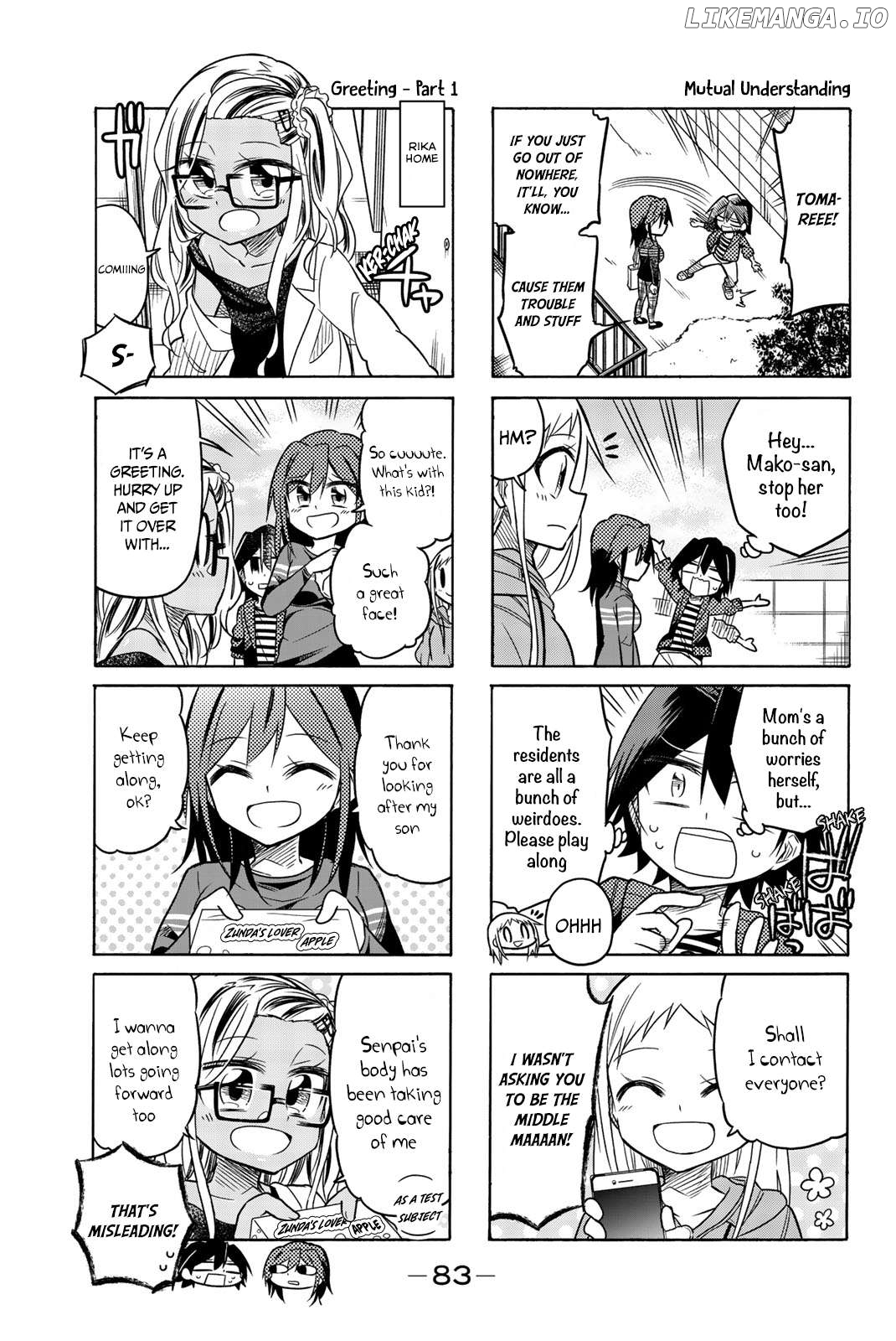 Mako-san Wa Shindemo Jiritsu Shinai Chapter 56 - page 4