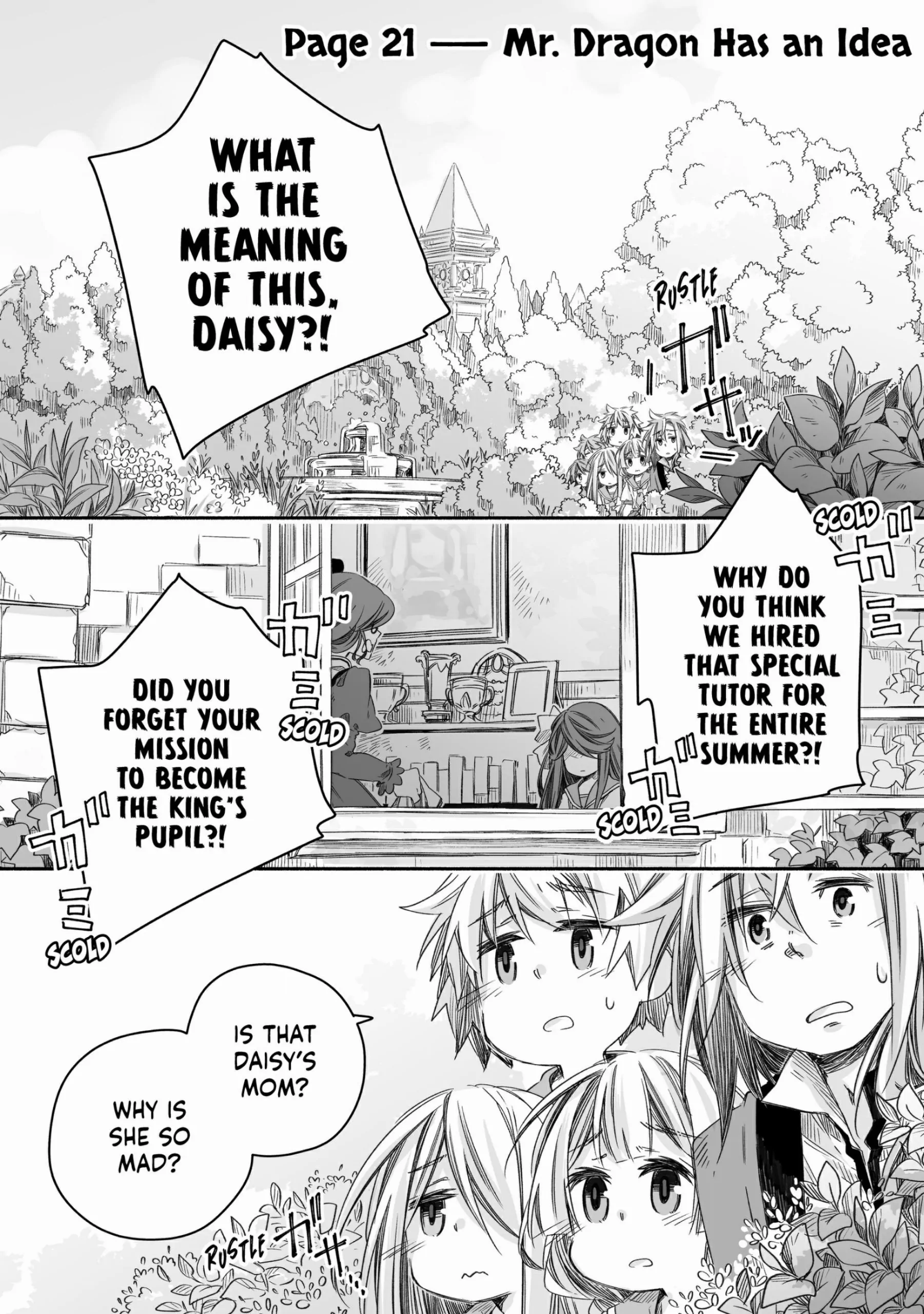 Parenting diary of the strongest dragon who suddenly became a dad ～ Chapter 21 - page 1