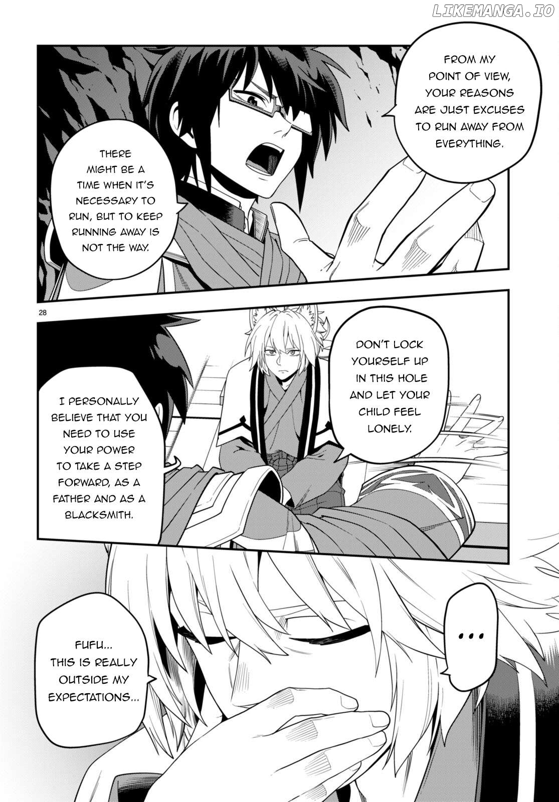 Konjiki no Moji Tsukai - Yuusha Yonin ni Makikomareta Unique Cheat Chapter 108 - page 28