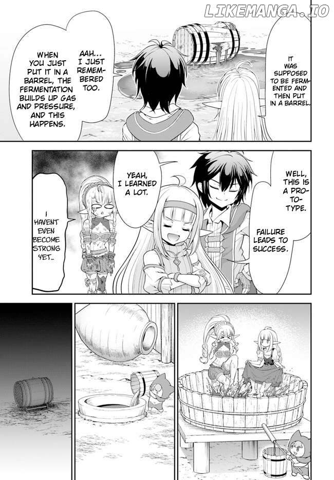 Tenohira Kaitaku Mura De Isekai Kenkokuki Fueteku Yome-Tachi To Nonbiri Mujintou Life Chapter 45 - page 12