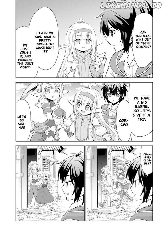 Tenohira Kaitaku Mura De Isekai Kenkokuki Fueteku Yome-Tachi To Nonbiri Mujintou Life Chapter 45 - page 6