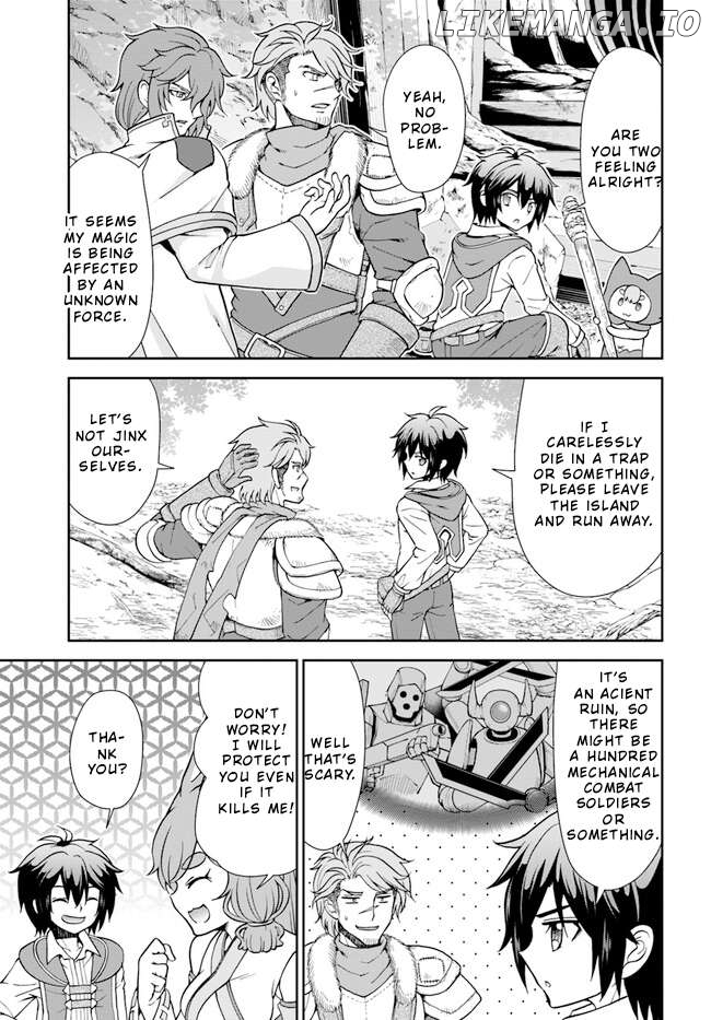 Tenohira Kaitaku Mura De Isekai Kenkokuki Fueteku Yome-Tachi To Nonbiri Mujintou Life Chapter 46 - page 12