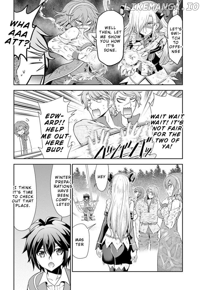 Tenohira Kaitaku Mura De Isekai Kenkokuki Fueteku Yome-Tachi To Nonbiri Mujintou Life Chapter 46 - page 5