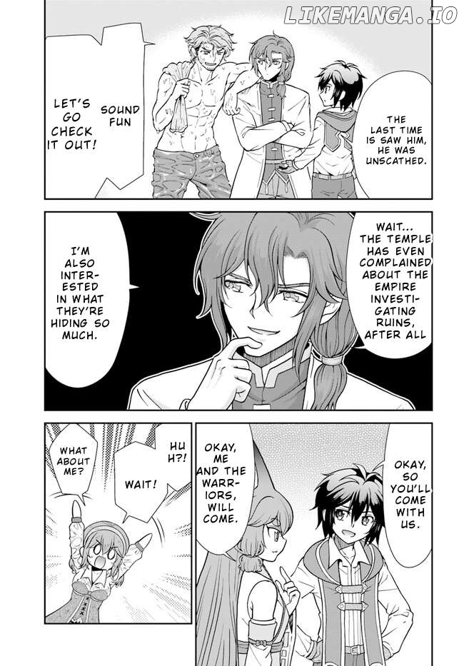 Tenohira Kaitaku Mura De Isekai Kenkokuki Fueteku Yome-Tachi To Nonbiri Mujintou Life Chapter 46 - page 8