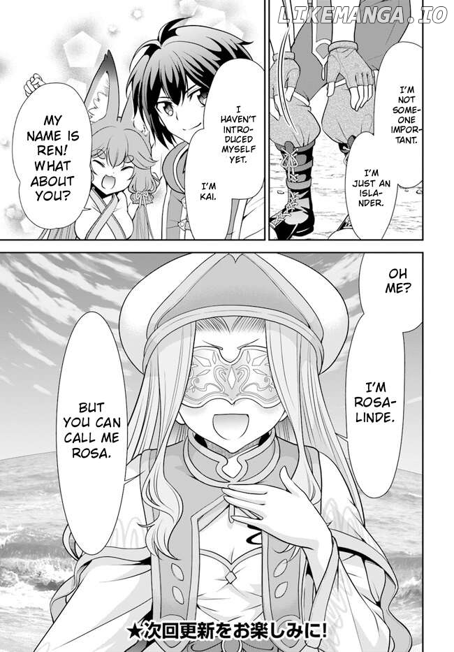 Tenohira Kaitaku Mura De Isekai Kenkokuki Fueteku Yome-Tachi To Nonbiri Mujintou Life Chapter 47 - page 24