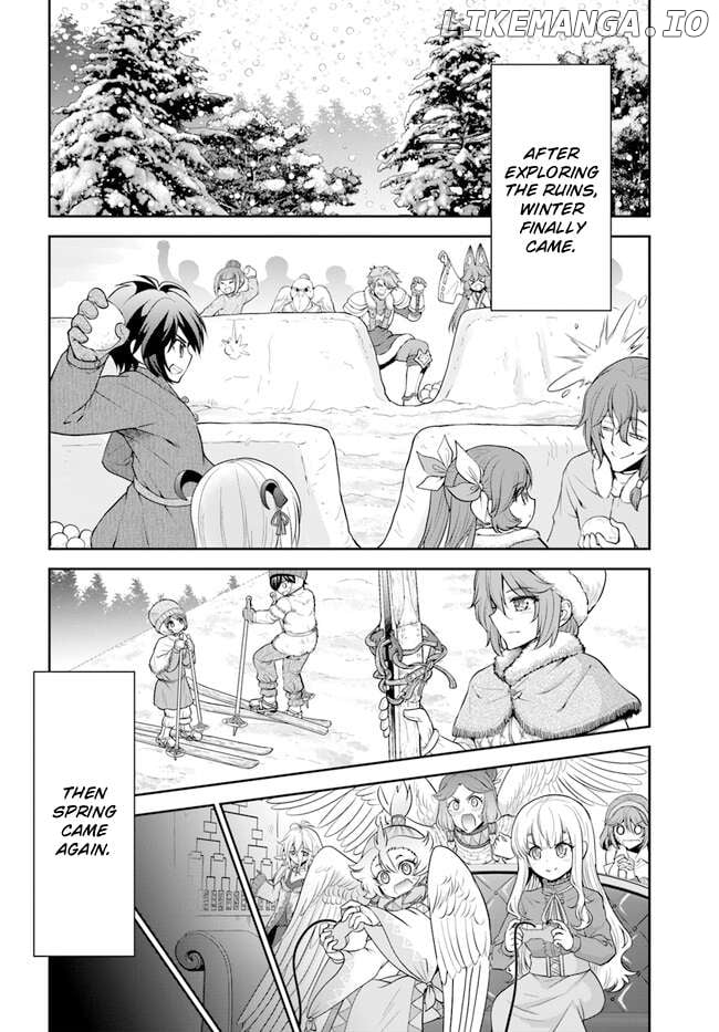 Tenohira Kaitaku Mura De Isekai Kenkokuki Fueteku Yome-Tachi To Nonbiri Mujintou Life Chapter 47 - page 3