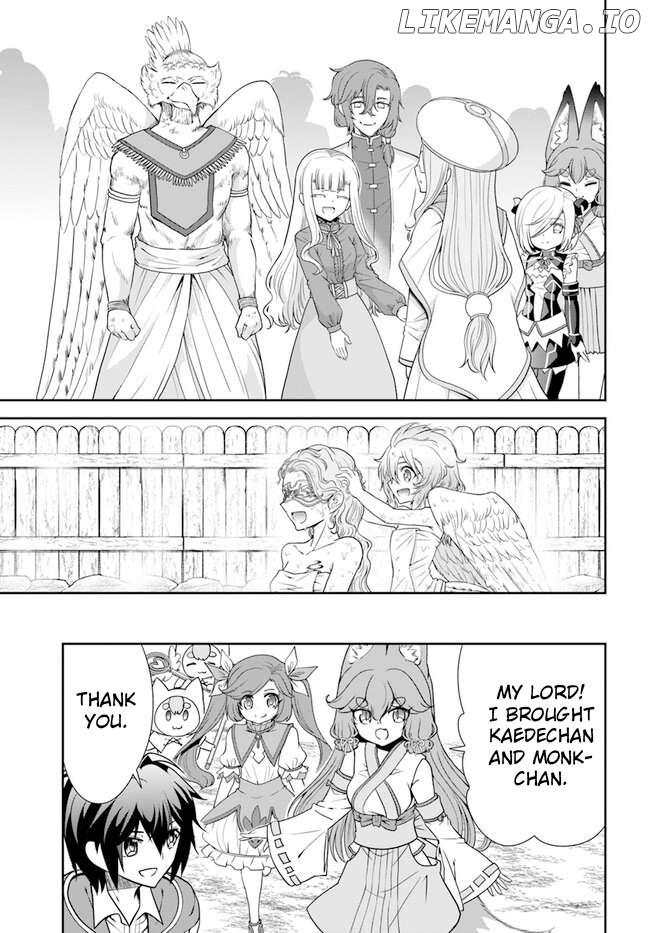 Tenohira Kaitaku Mura De Isekai Kenkokuki Fueteku Yome-Tachi To Nonbiri Mujintou Life Chapter 48 - page 10