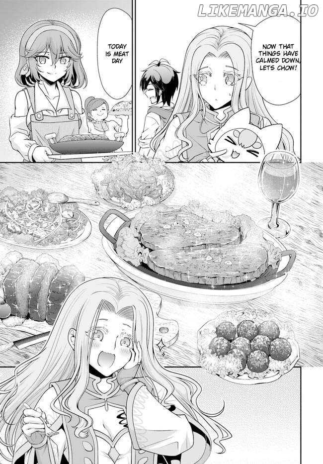 Tenohira Kaitaku Mura De Isekai Kenkokuki Fueteku Yome-Tachi To Nonbiri Mujintou Life Chapter 48 - page 18
