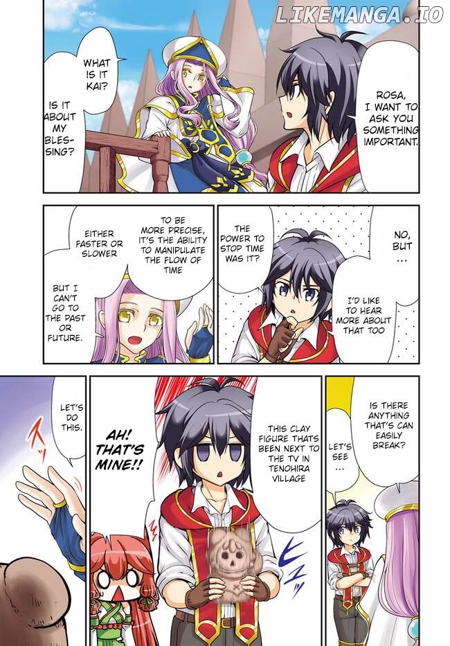Tenohira Kaitaku Mura De Isekai Kenkokuki Fueteku Yome-Tachi To Nonbiri Mujintou Life Chapter 49 - page 4