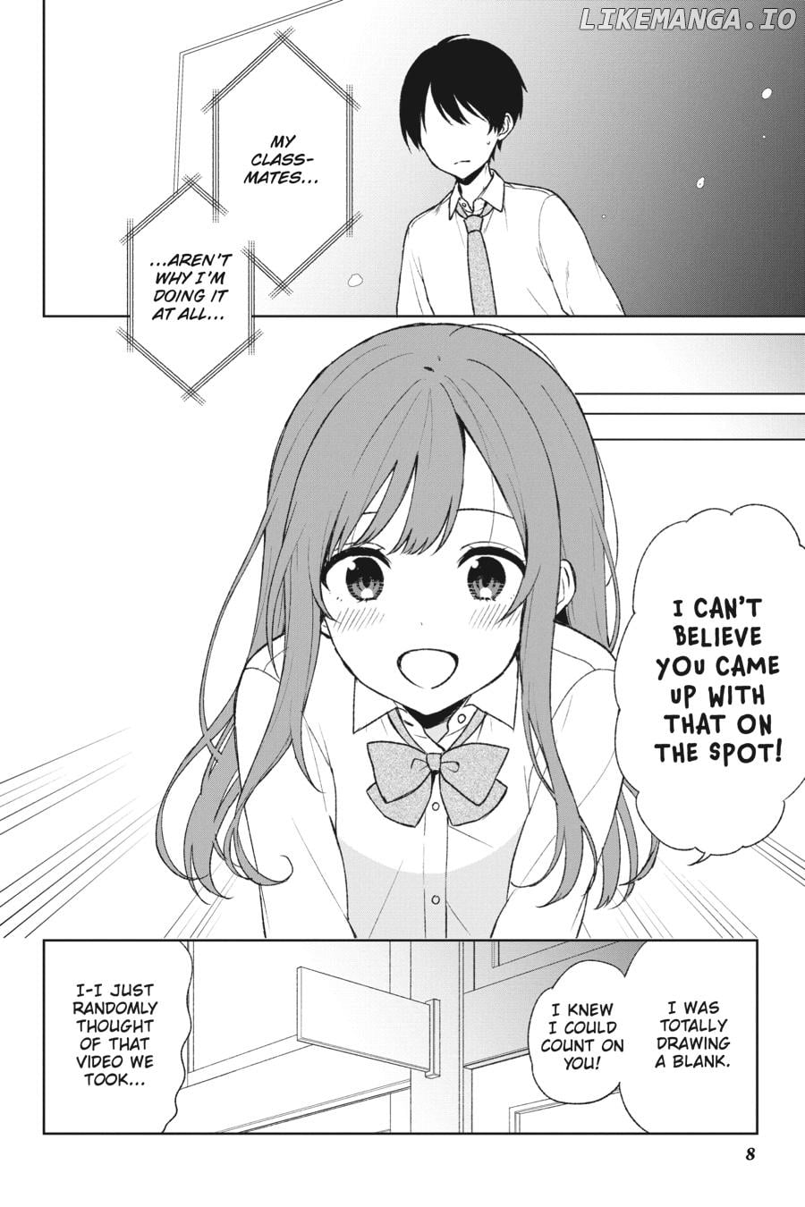 When I Rescued a Beautiful Girl Who Was About to Be Mol*sted, It Was My Childhood Friend Sitting Next to Me Chapter 47 - page 8