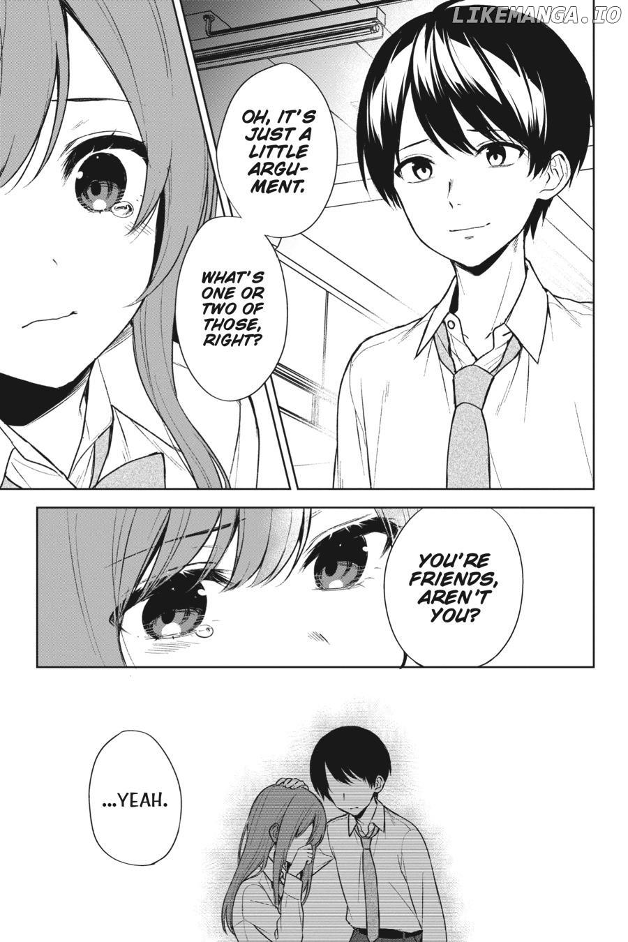 When I Rescued a Beautiful Girl Who Was About to Be Mol*sted, It Was My Childhood Friend Sitting Next to Me Chapter 48 - page 17