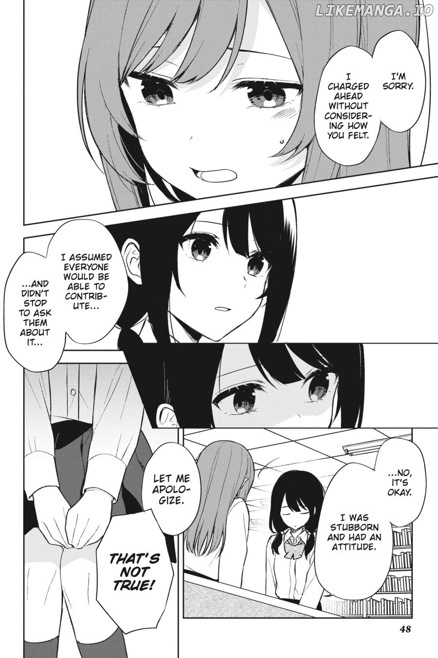 When I Rescued a Beautiful Girl Who Was About to Be Mol*sted, It Was My Childhood Friend Sitting Next to Me Chapter 48 - page 20