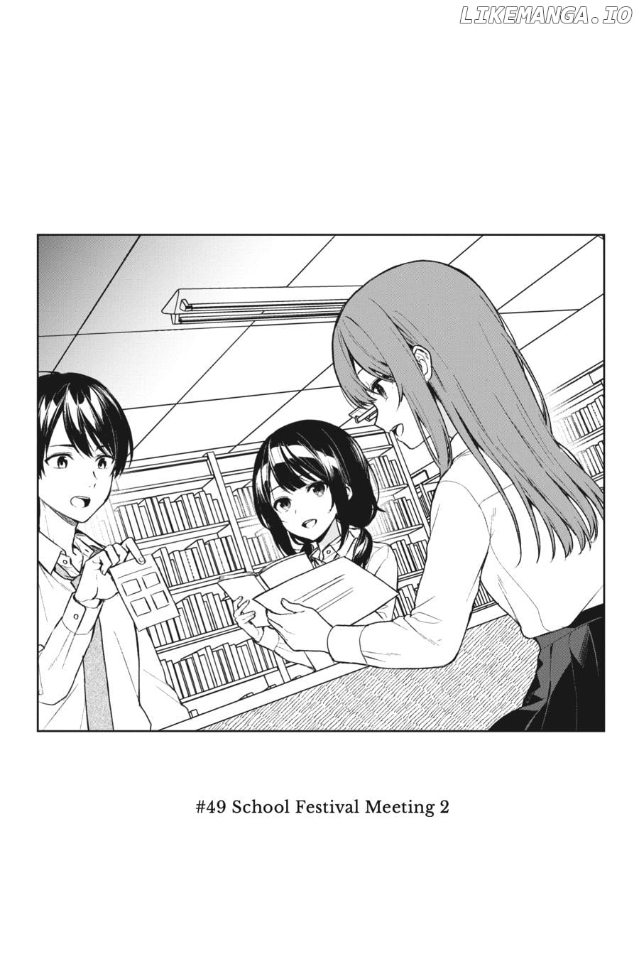 When I Rescued a Beautiful Girl Who Was About to Be Mol*sted, It Was My Childhood Friend Sitting Next to Me Chapter 49 - page 1