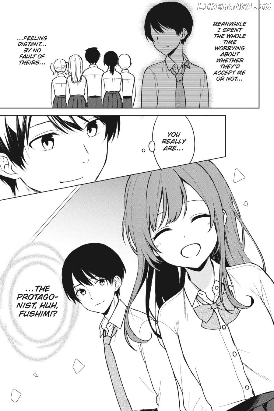 When I Rescued a Beautiful Girl Who Was About to Be Mol*sted, It Was My Childhood Friend Sitting Next to Me Chapter 49 - page 21