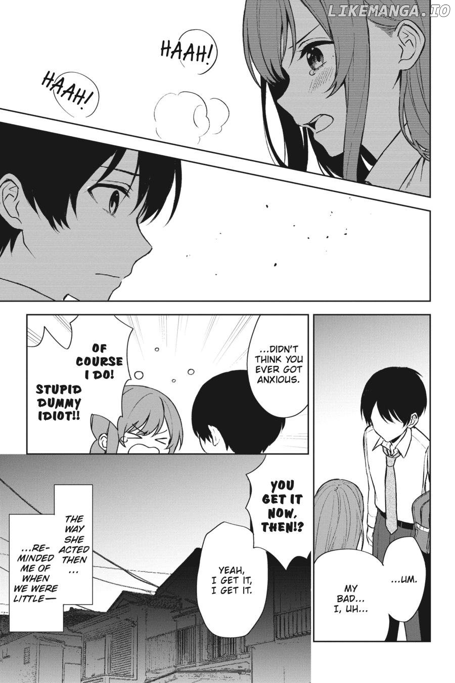 When I Rescued a Beautiful Girl Who Was About to Be Mol*sted, It Was My Childhood Friend Sitting Next to Me Chapter 50 - page 13