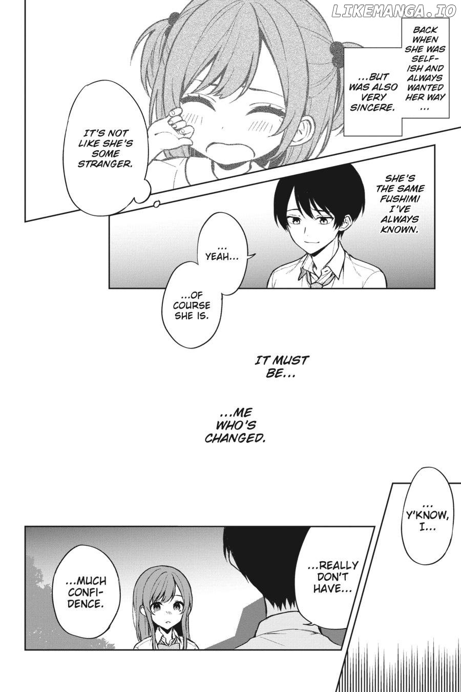 When I Rescued a Beautiful Girl Who Was About to Be Mol*sted, It Was My Childhood Friend Sitting Next to Me Chapter 50 - page 14