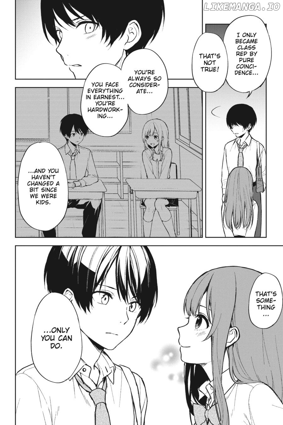 When I Rescued a Beautiful Girl Who Was About to Be Mol*sted, It Was My Childhood Friend Sitting Next to Me Chapter 50 - page 4