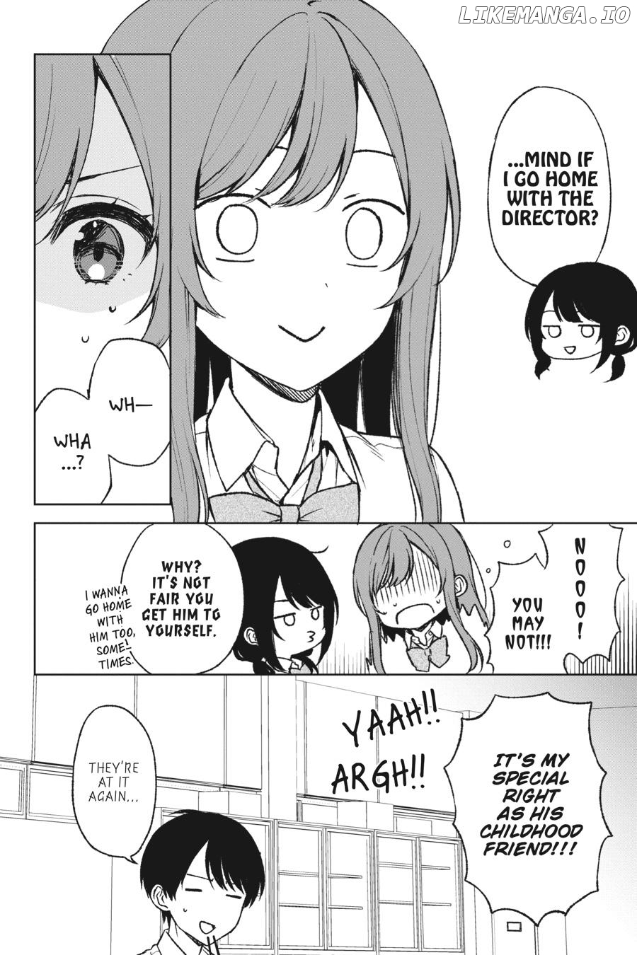 When I Rescued a Beautiful Girl Who Was About to Be Mol*sted, It Was My Childhood Friend Sitting Next to Me Chapter 51 - page 12