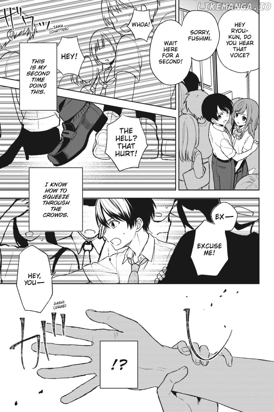 When I Rescued a Beautiful Girl Who Was About to Be Mol*sted, It Was My Childhood Friend Sitting Next to Me Chapter 51 - page 17