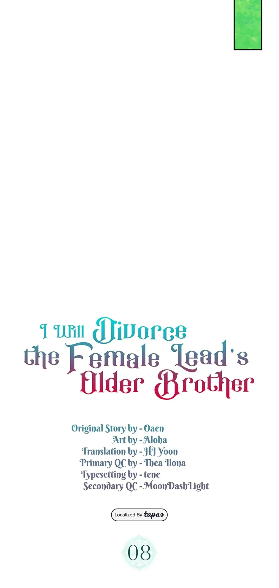 I Will Divorce the Female Lead’s Siscon Brother Chapter 8 - page 6