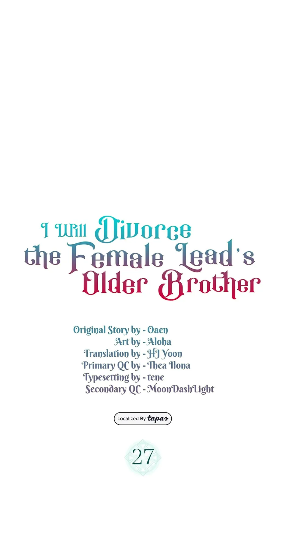 I Will Divorce the Female Lead’s Siscon Brother Chapter 27 - page 8