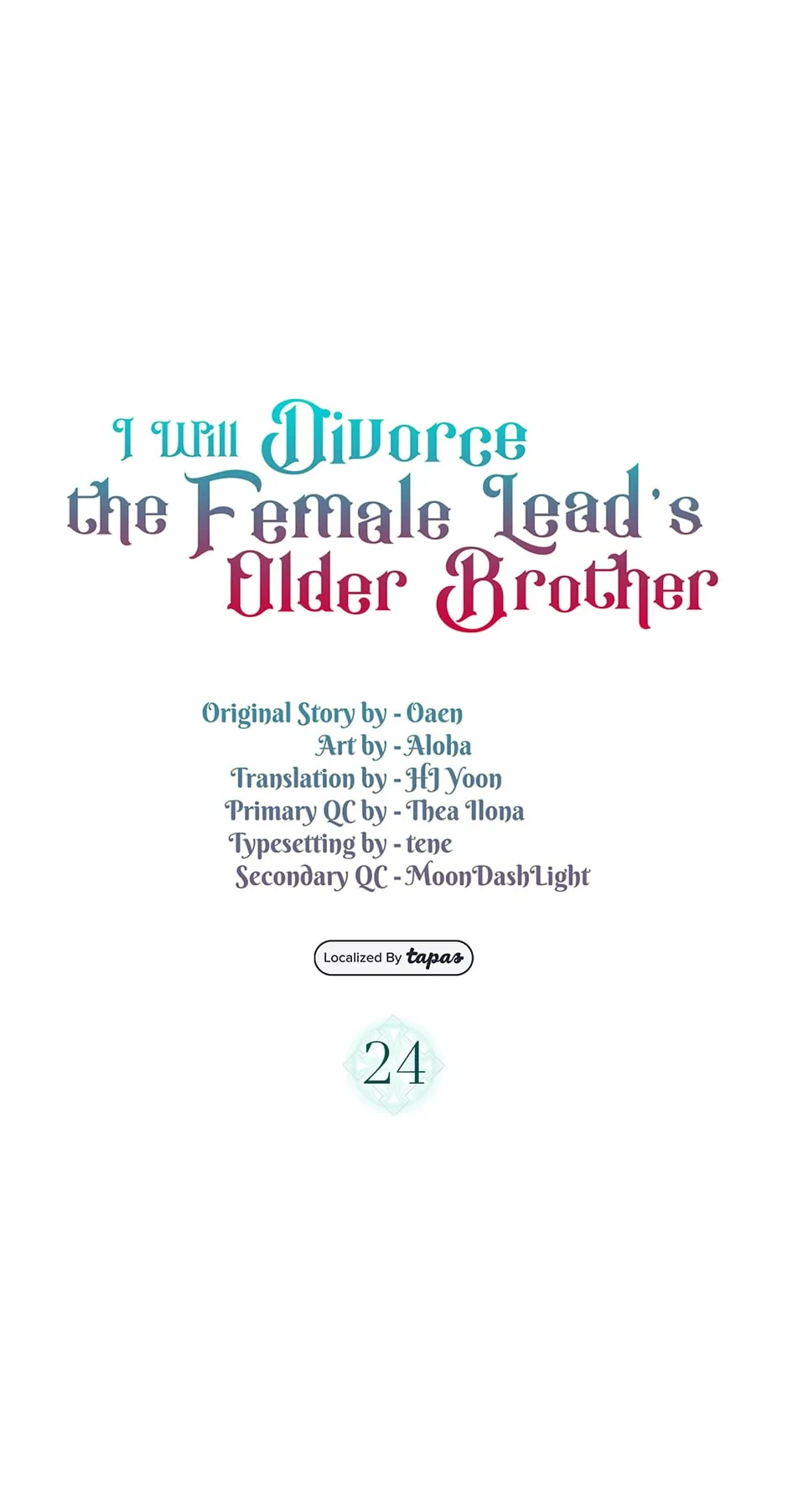 I Will Divorce the Female Lead’s Siscon Brother Chapter 24 - page 20