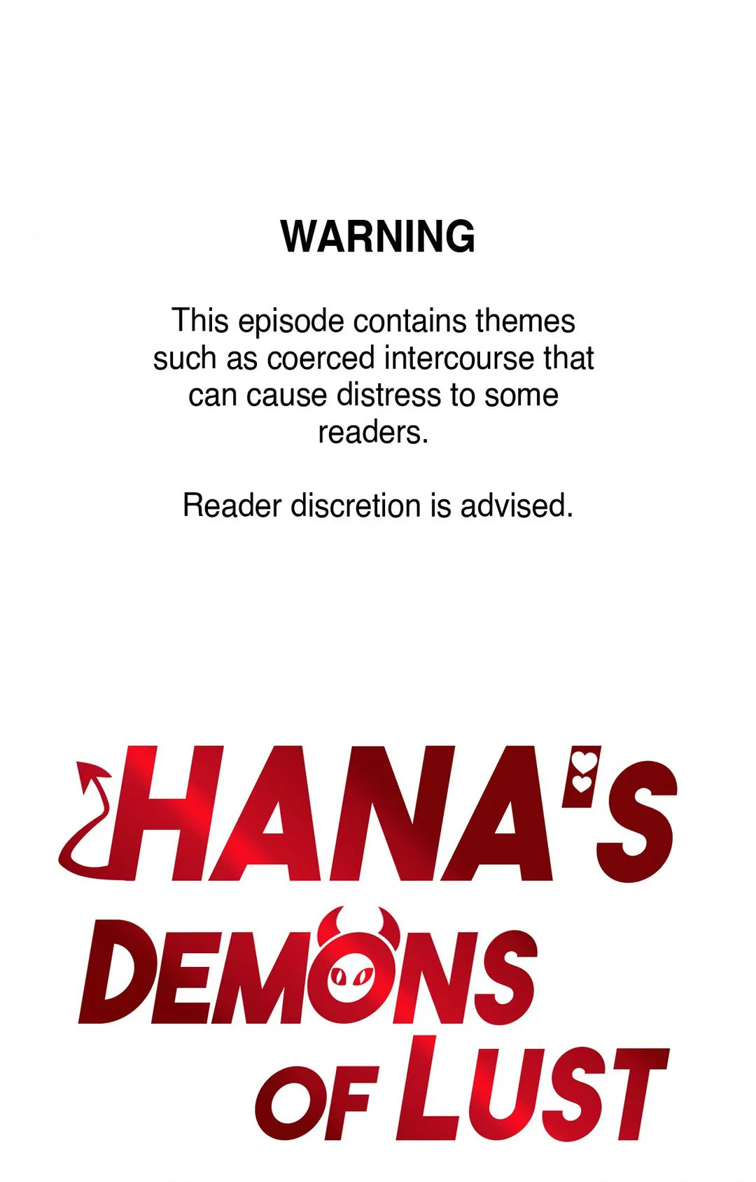 Hana's Demons of Lust Chapter 91 - page 1