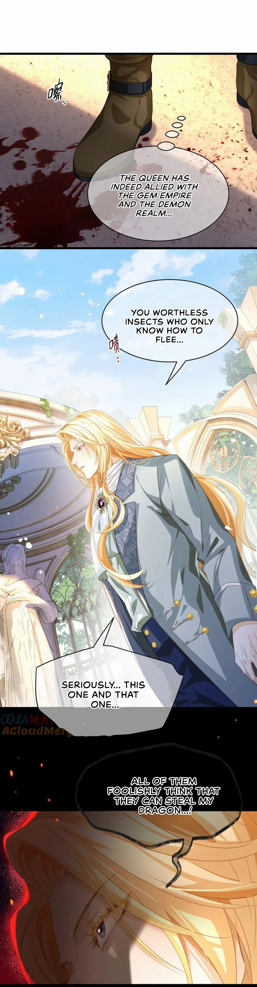 I Was Reborn as His Highness the Prince's Little Evil Dragon Chapter 40 - page 11