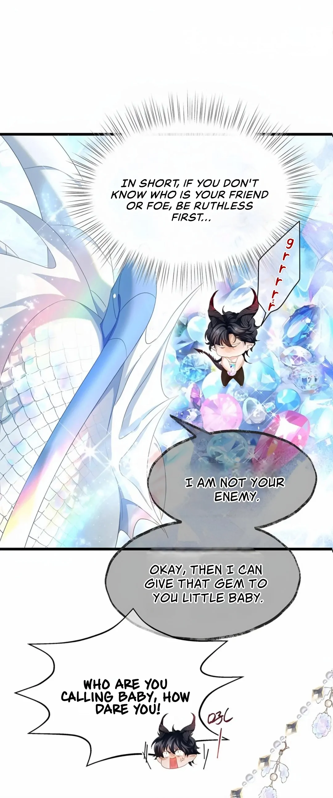 I Was Reborn as His Highness the Prince's Little Evil Dragon Chapter 41 - page 8