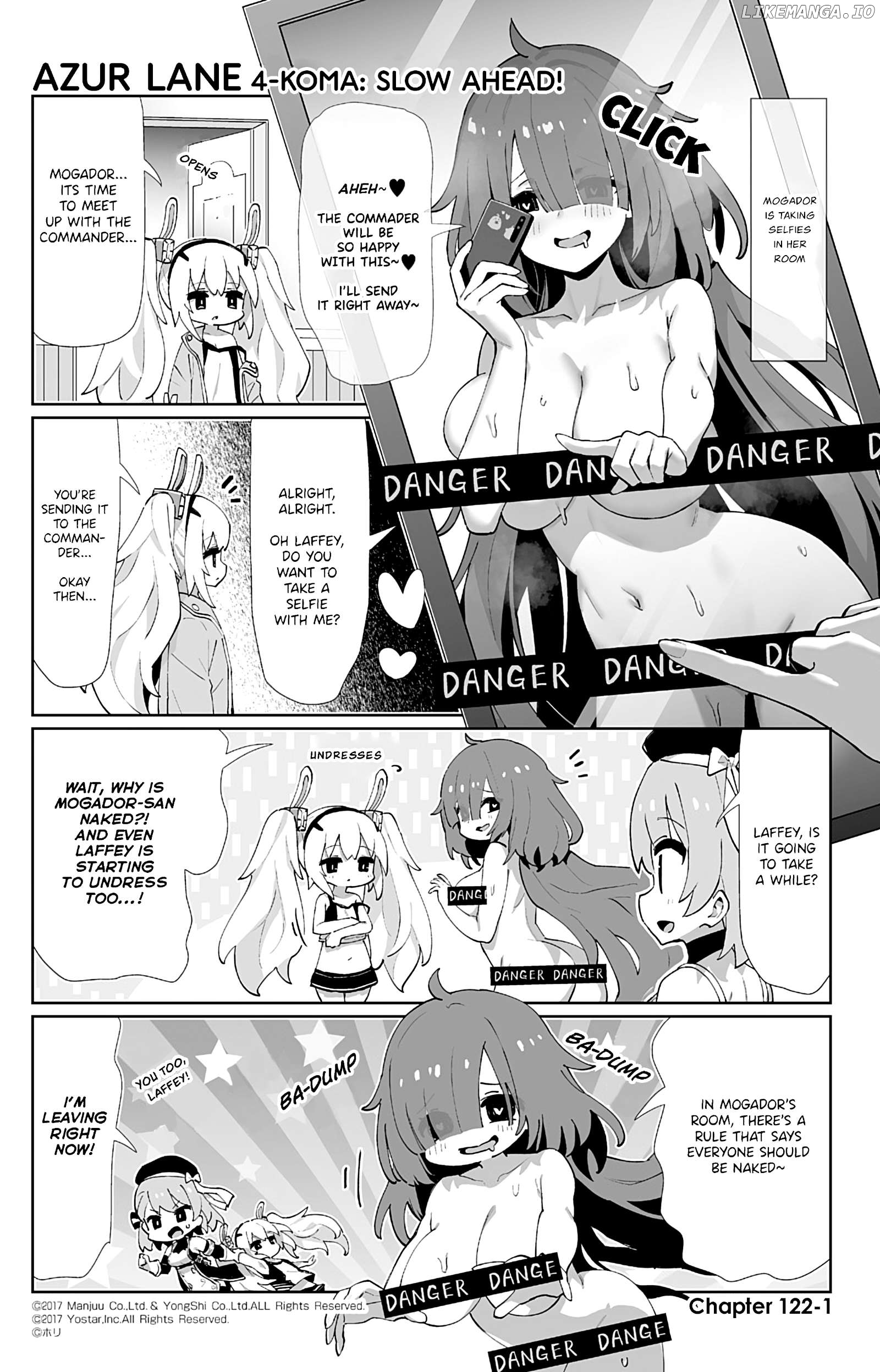 Azur Lane 4-Koma: Slow Ahead Chapter 122 - page 1