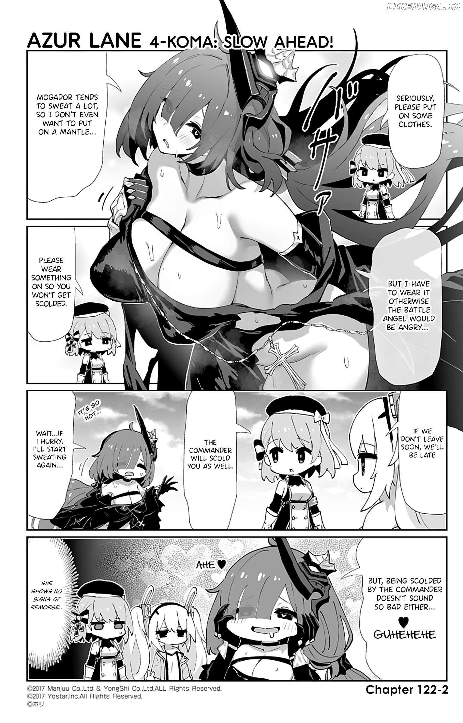 Azur Lane 4-Koma: Slow Ahead Chapter 122 - page 2