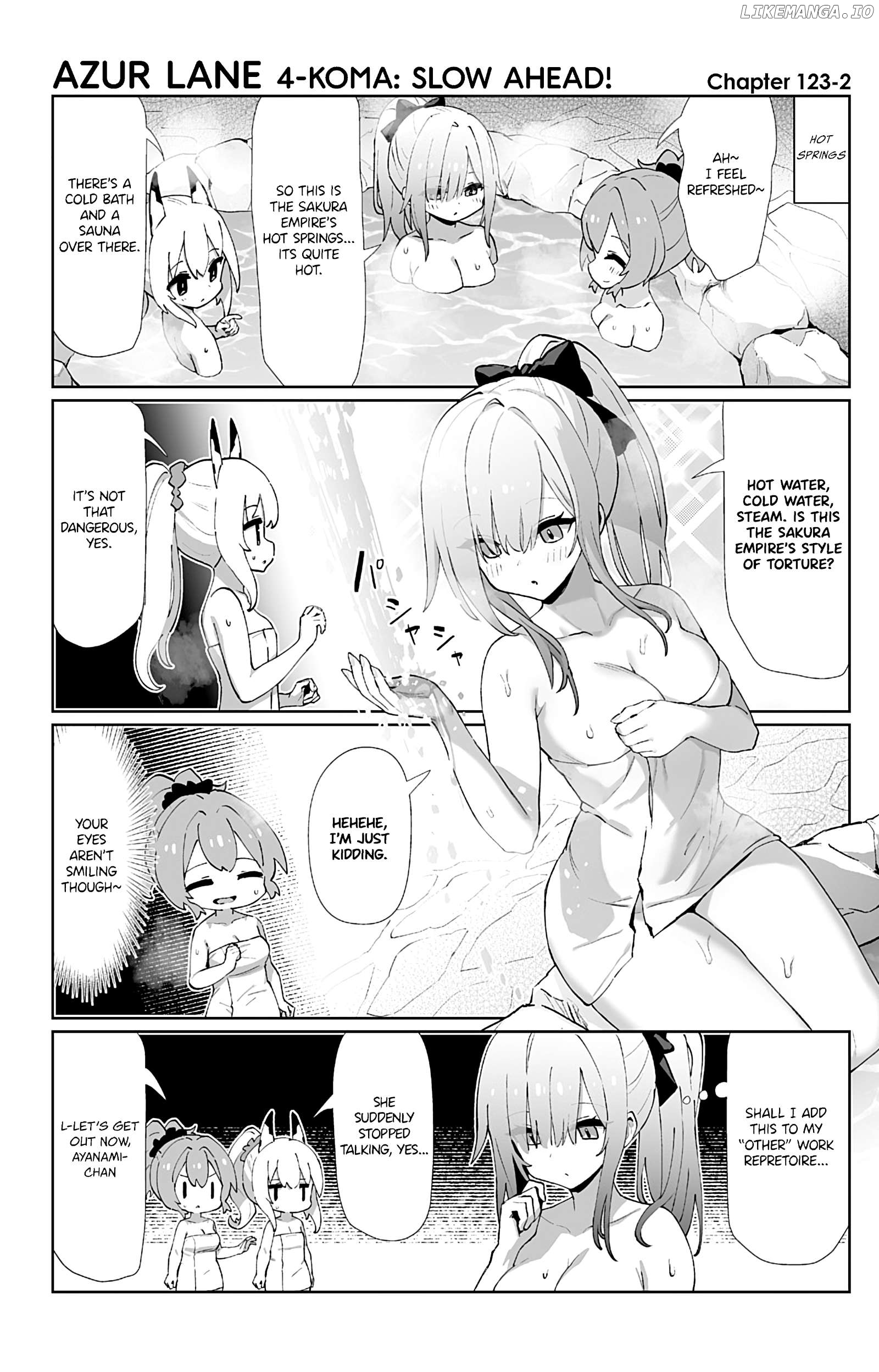 Azur Lane 4-Koma: Slow Ahead Chapter 123 - page 2