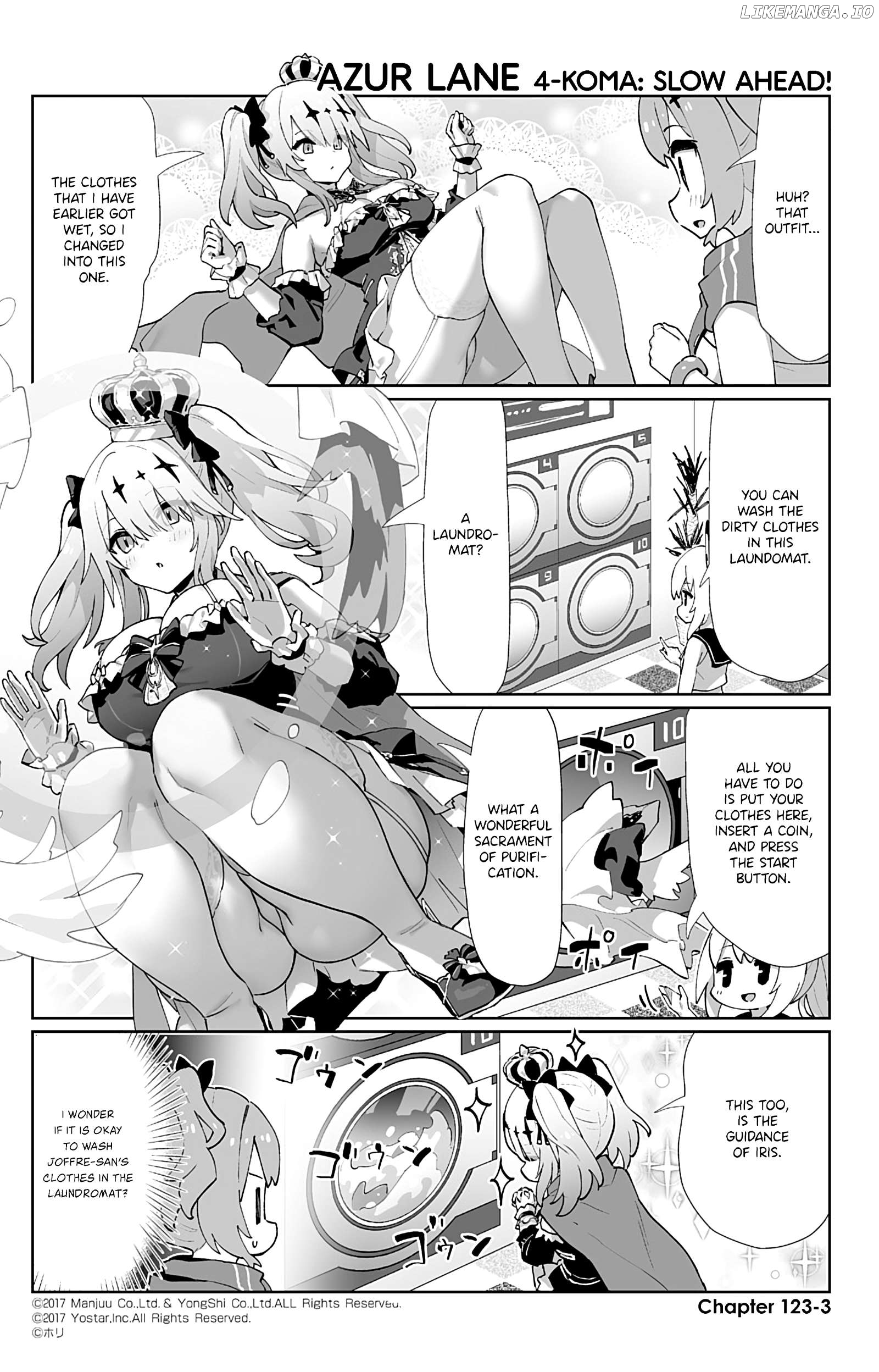 Azur Lane 4-Koma: Slow Ahead Chapter 123 - page 3