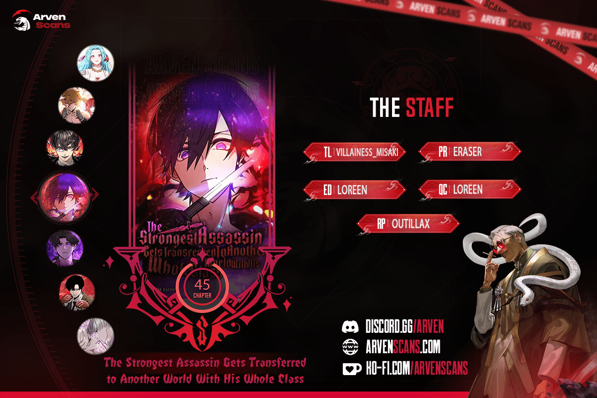 The strongest assassin gets transferred to another world with his whole class Chapter 45 - page 1