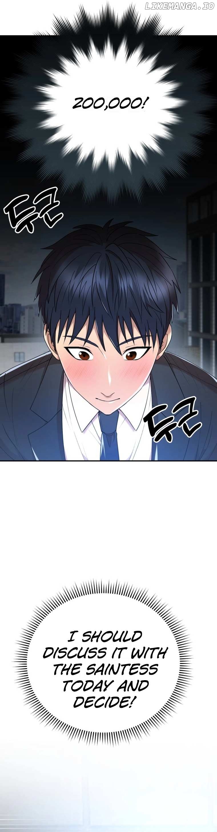 Living in a single room with a Saintess Chapter 8 - page 22