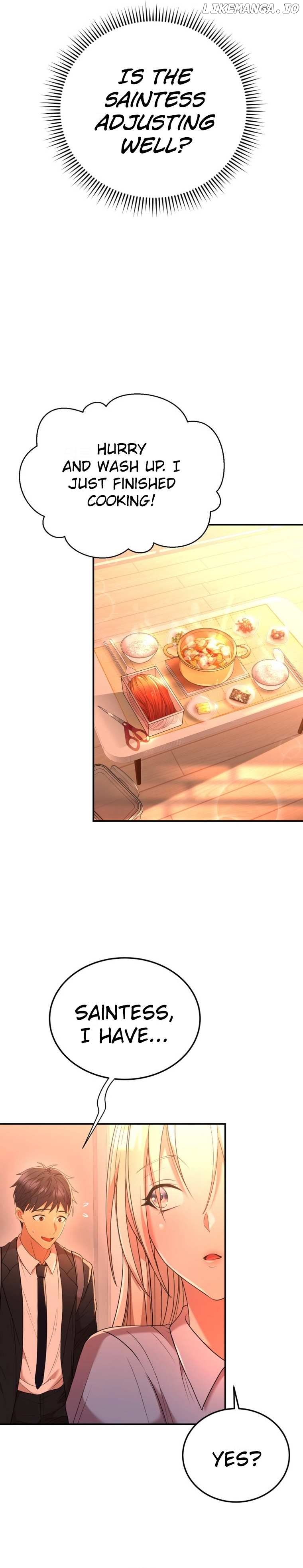 Living in a single room with a Saintess Chapter 8 - page 25