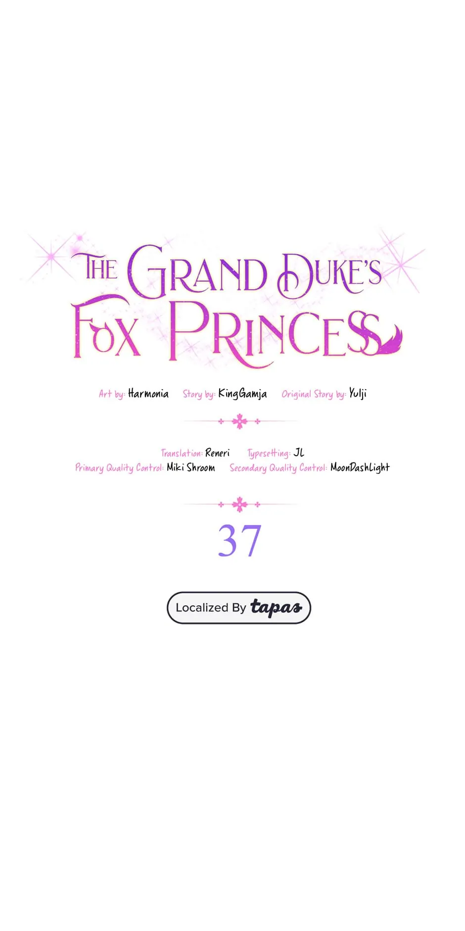 The Duke and The Fox Princess Chapter 37 - page 1