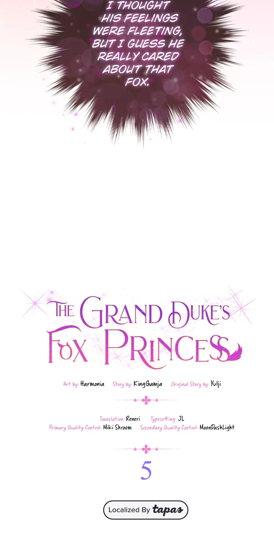 The Duke and The Fox Princess Chapter 5 - page 16