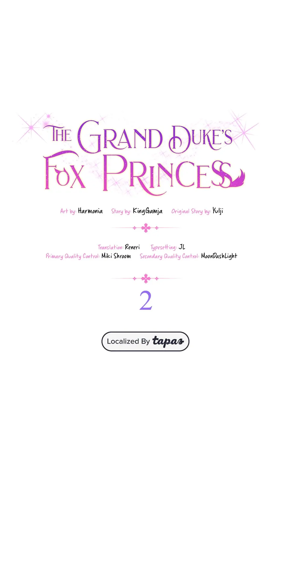 The Duke and The Fox Princess Chapter 2 - page 1