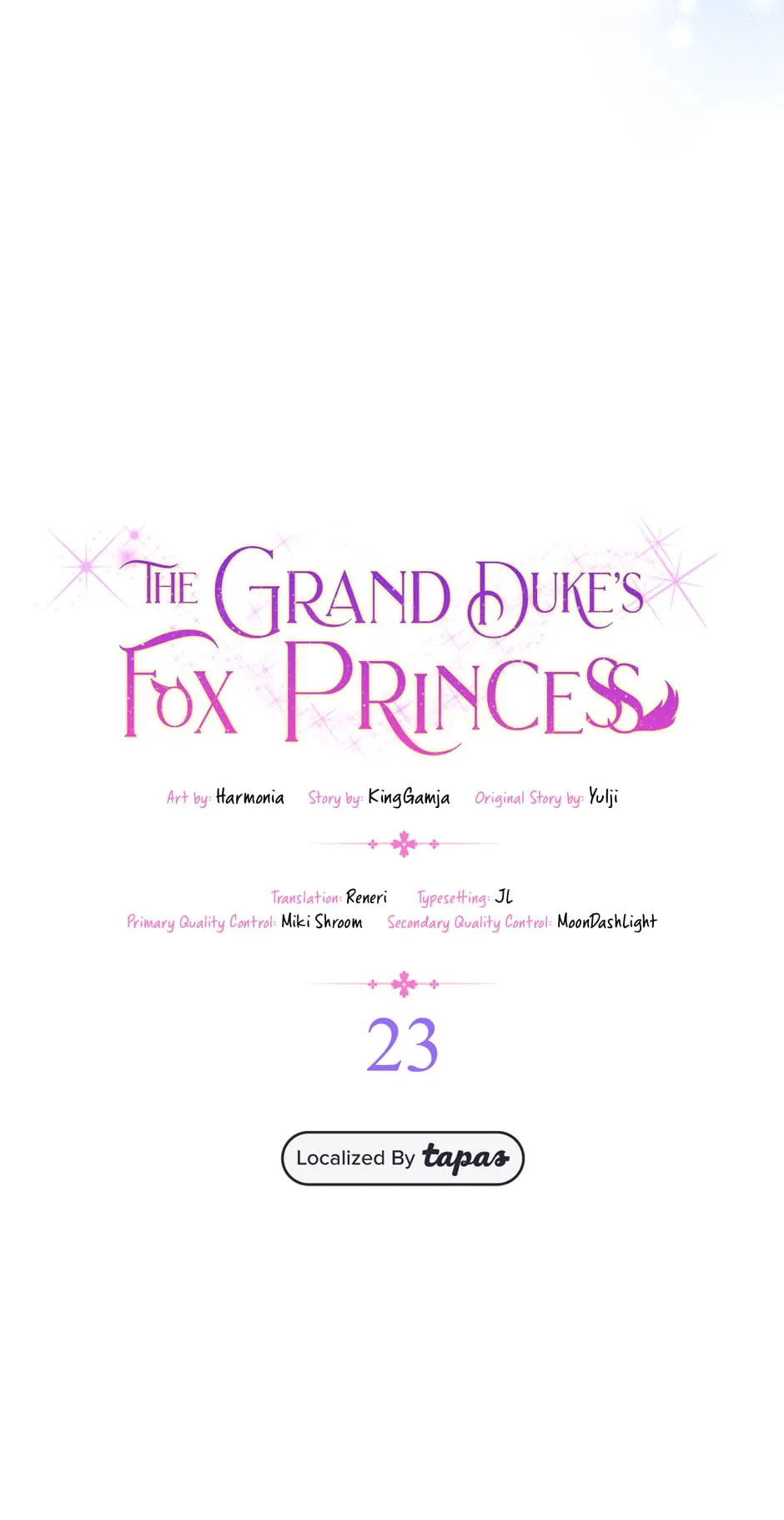 The Duke and The Fox Princess Chapter 23 - page 23