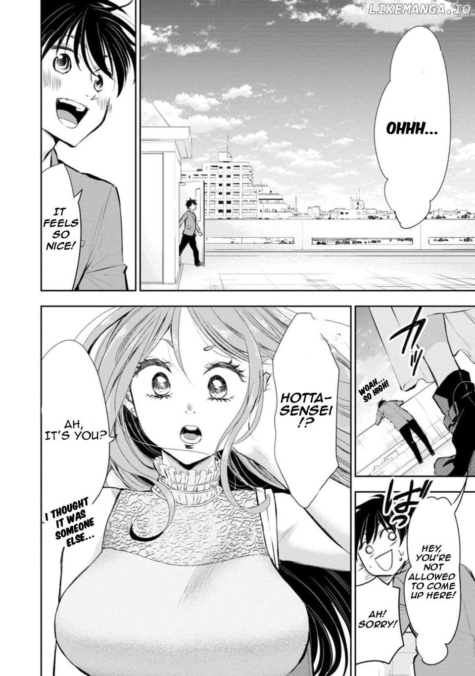You're So Sloppy, Hotta-sensei! Chapter 6 - page 2