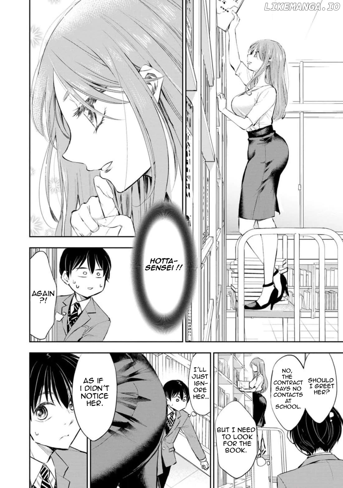 You're So Sloppy, Hotta-sensei! Chapter 8 - page 2