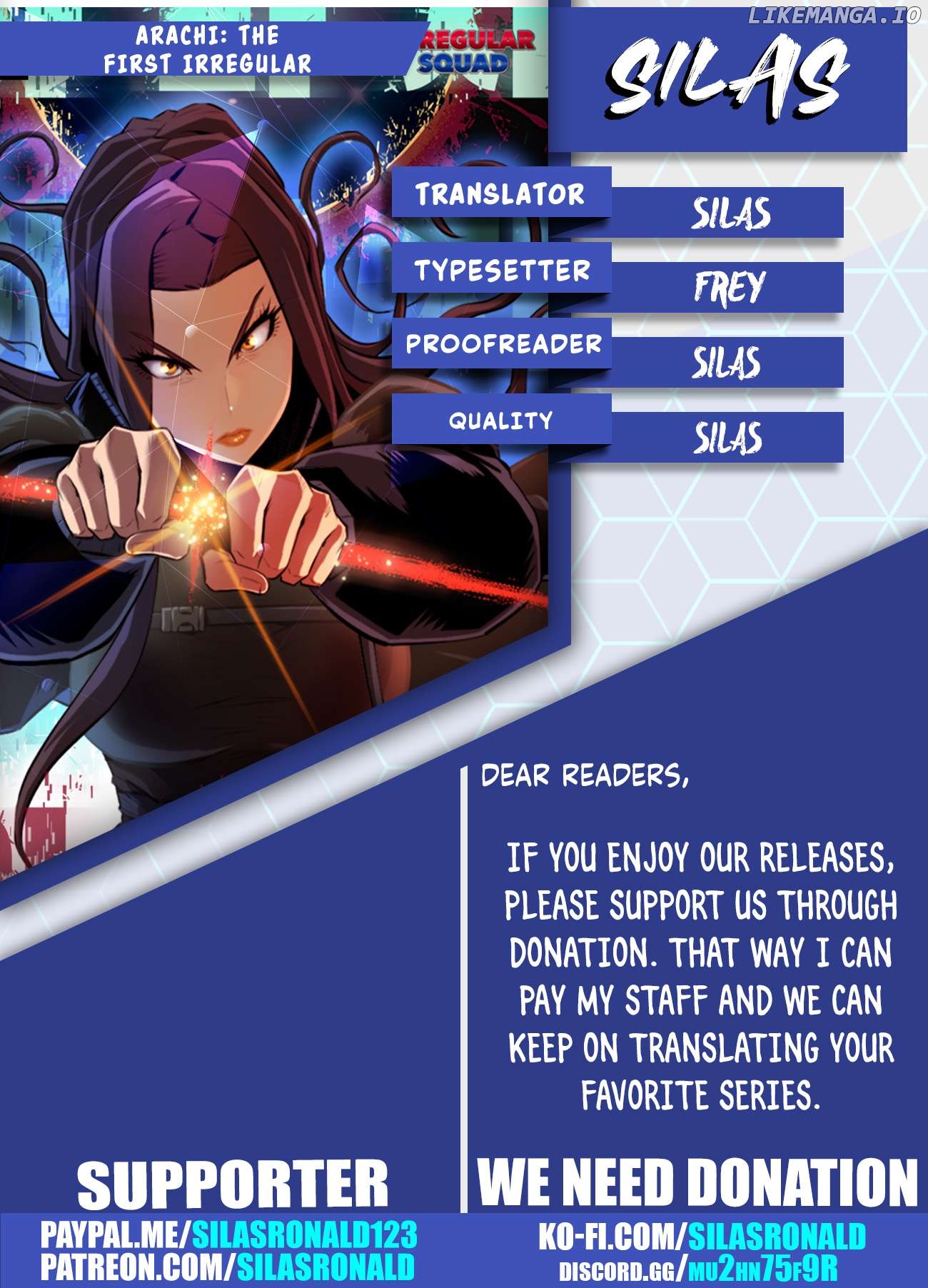 Rooftop Sword Master : Arachi The First Irregular Chapter 41 - page 1